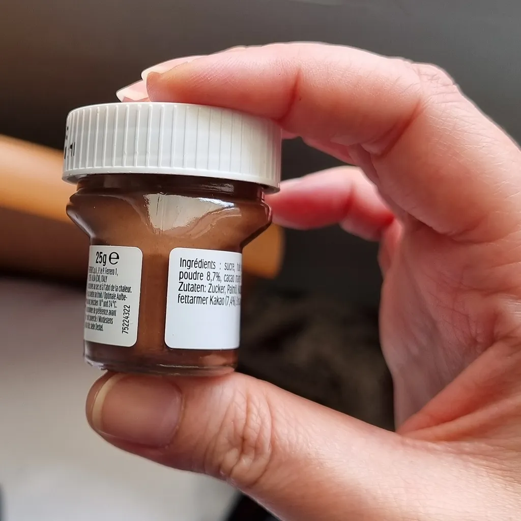 شکلات صبحانه مینی نوتلا -25 گرم بسته 2 عددی