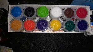 تجریه خرید گواش 12 رنگ پارس مدل 0036