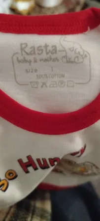 ست تی شرت و شلوار نوزادی مدل خرس کد 3822