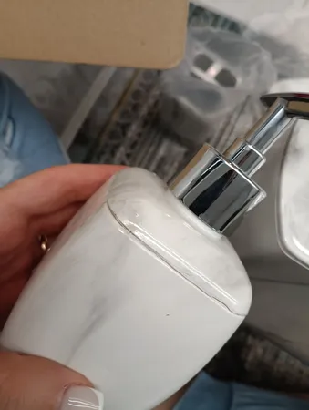 ست سطل و فرچه توالت 5 تکه مدل Queen