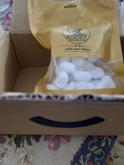 پیله ابریشم کوکون مدل 02 بسته 45 عددی