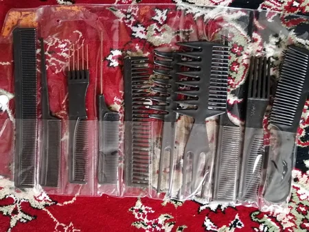 شانه مو کد 01 مجموعه 10 عددی