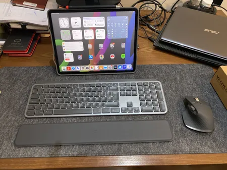 کیبورد و ماوس لاجیتک مدل MX KEYS COMBO for Business Gen 2، سوئیچ ممبران، Full-size