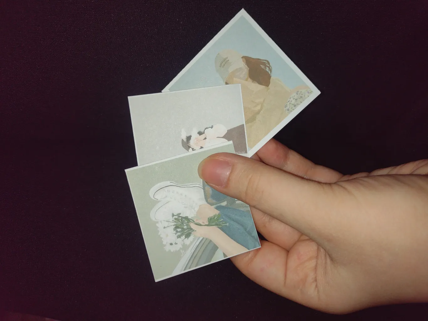 برچسب مدل اسکرپ بوک بولت ژورنال طرح دختر مینیمال مجموعه 48 عددی