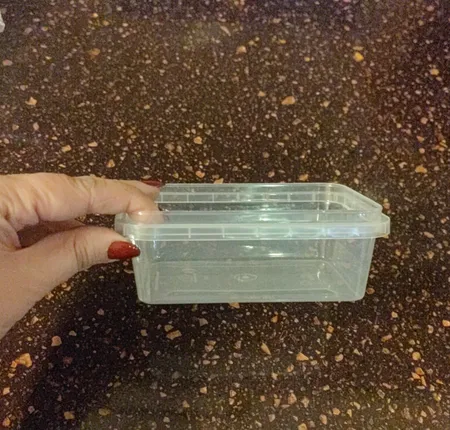 ظرف نگهدارنده پولاد پویش مدل فریزری و مایکروویوی پلمپ شونده کد 400cc بسته 40 عددی