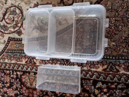 ظرف نگهدارنده لیمون مدل سه خانه کد 774