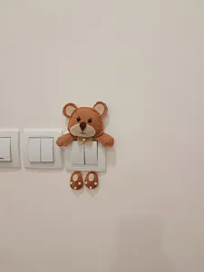 تجریه خرید عروسک تزيينی كليد و پريز اتاق كودک كد c15