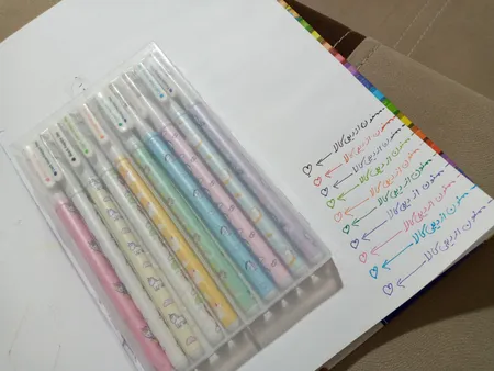 روان نویس هپی دی طرح یونیکورن مجموعه ۱۰ عددی