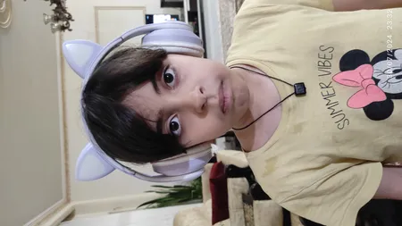 هدفون بلوتوثی طرح فانتزی گربه مدل Cat-STN-28