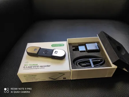 دستگاه ثبت نوار قلب نبض آوا مدل NH1- Handheld