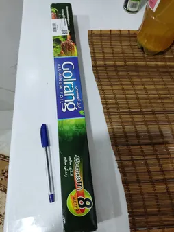 فویل گلرنگ مدل فویل آلومینیوم گلرنگ کد 5110010 رول 8 متری