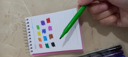 ماژیک رنگ آمیزی 12 رنگ پیکاسو مدل Fine TIP