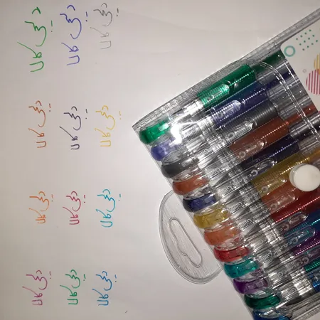 روان نویس سی.کلاس مدل Glitter بسته 12 عددی