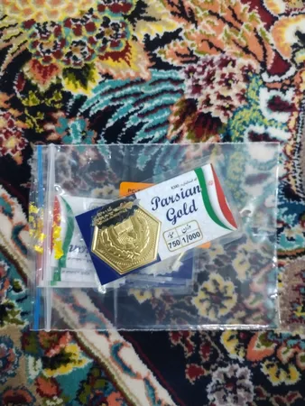 طلا گرمی 18 عیار مدل پارسیان گلدن
