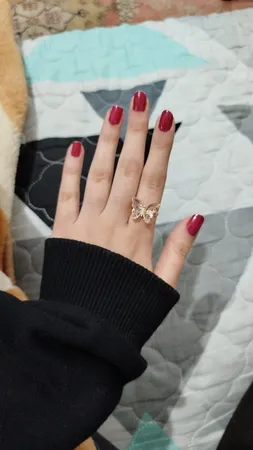 انگشتر زنانه مدل پروانه کد R3451