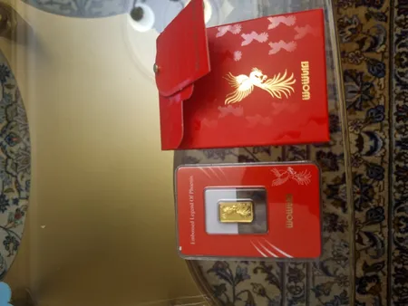 طلا گرمی 24 عیار ایران‌شمش مدل is-0.2