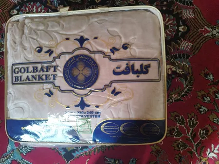پتو 2 نفر گلبافت مدل 01 سایز 240x220x2 سانتی‌متر