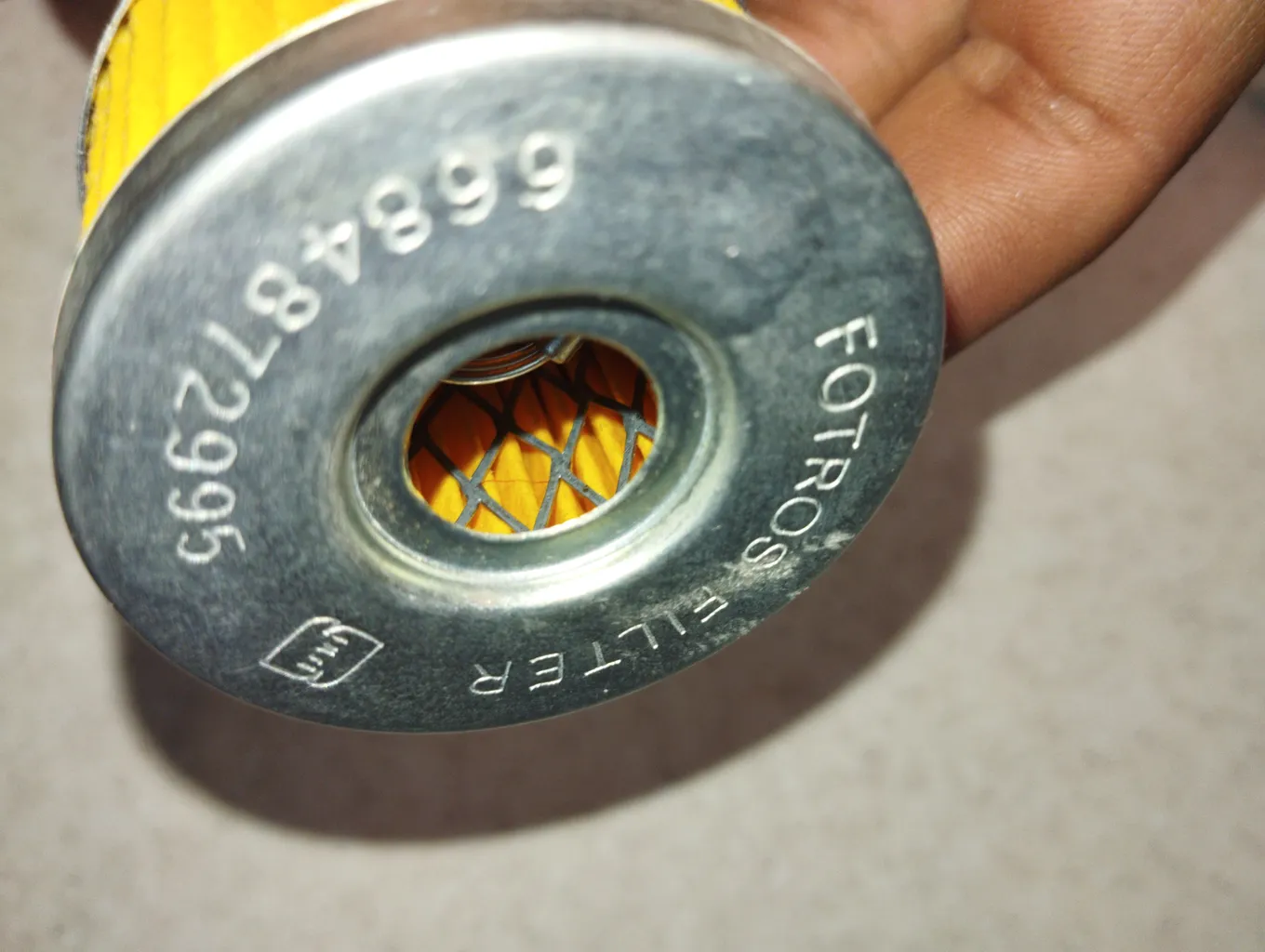 فیلتر روغن موتور سیکلت فطرس مدل 1520_FFO مناسب برای باکسر بسته 5 عددی