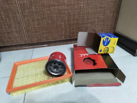 فیلتر روغن خودرو کد 114 مناسب برای پراید به همراه فیلتر هوا