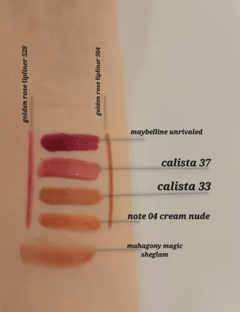 رژ لب مایع کالیستا مدل Vivid Shine شماره S33