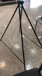 استند و ساج و گریل سفری کوه‌مان مدل 4POD GRILLWOK