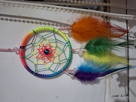 آویز دریم کچر مدل هفت رنگ کد rangi005