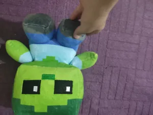 تجریه خرید عروسک یانیک مدل ماینکرافت زامبی کد 100249 ارتفاع 19 سانتی متر