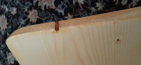 تخته گوشت چوبی آرونی مدل پامچال سایز 4