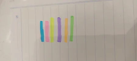 ماژیک علامت گذار مدل هویج کد 809 بسته 6 عددی