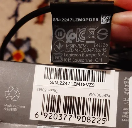 ماوس مخصوص بازی لاجیتک مدل G502 Hero