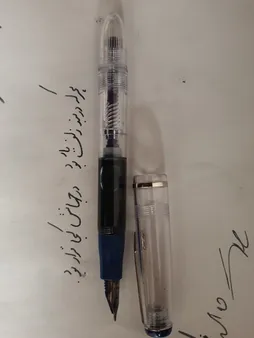 خودنویس دلار شفاف مدل 717i