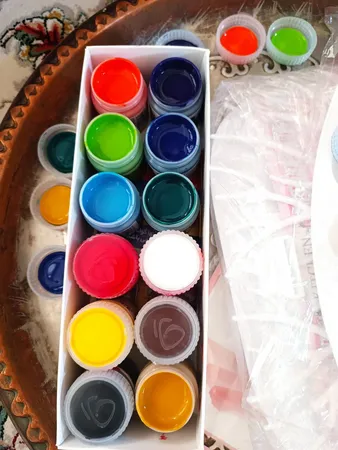 گواش 12 رنگ پارس مدل 0036