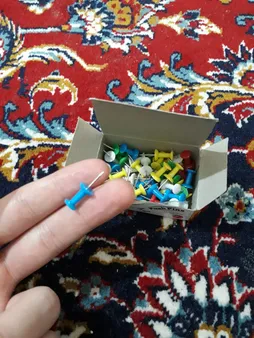 سوزن نقشه کد 01 بسته 50 عددی