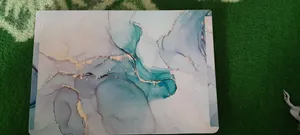 تجریه خرید استیکر لپ تاپ راتیانا مدل be_uty marble23  مناسب برای لپ تاپ 15 تا 17 اینچ به همراه برچسب حروف فارسی کیبورد