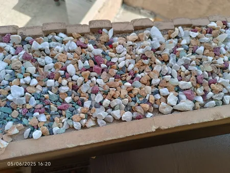 سنگ تزیینی مدل 5col وزن 2 کیلوگرم