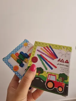 بازی آموزشی کارا مدل چوب خط و چینه کد z3 بسته2 عددی