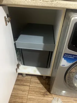 سطل زباله کابینتی مدل کلاسیک گنجایش 50 لیتر