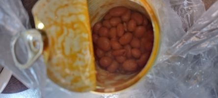 کنسرو لوبیا چیتی با سس گوجه فرنگی رعنا - 400 گرم
