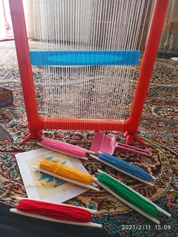 دار بافندگی شروین البرز مدل دارک