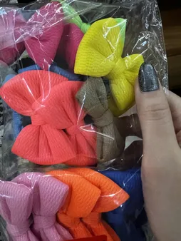 کش مو دخترانه مدل 02 بسته 24 عددی