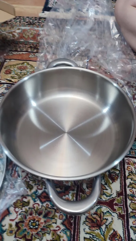 نیم قابلمه پارس استیل مدل ارتفاع کوتاه سایز 28