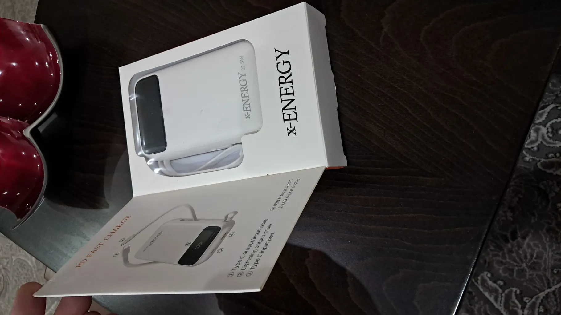 پاوربانک 22.5وات ایکس انرژی مدل Magsafe X-829M ظرفیت 20000 میلی آمپر ساعت