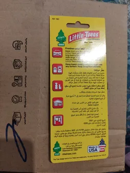 خوشبوکننده خودرو لیتل تریس مدل Black Ice