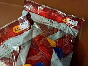 تجریه خرید دستکش ایمنی دستکش گیلان مدل لاتکس کد 0384