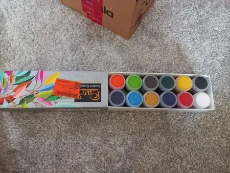 گواش 12 رنگ پارس مدل 0036