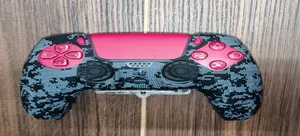 تجریه خرید محافظ دسته پلی استیشن 5 اسپارک فاکس مدل Silicone Grip Pack Digital Camo به همراه روکش آنالوگ