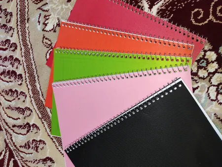 دفتر مشق مدل ایفل بسته 5 عددی