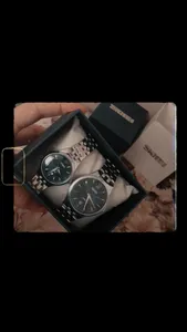 تجریه خرید ست ساعت مچی عقربه ای زنانه و مردانه اسکمی مدل sh