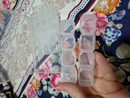 جعبه ابزار خیاطی مدل نظم دهنده منجوق کد 00