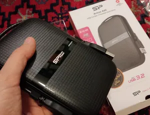 تجریه خرید هارد اکسترنال سیلیکون پاور مدل Armor A60 ظرفیت دو ترابایت دارای رابط USB Type-A 3.2